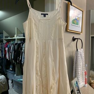 American Eagle cream sundress